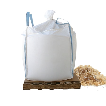 Bare Ground 1000Lb Skidded Supersack Of  Tri-Blend Coated Granular Ice Pelt W/ Calcium Chloride Pellets BGCSCA-1000